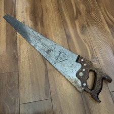 Vtg Disston & Sons 1940 D-15 Victory Crosscut Saw 5 PPI, 25in