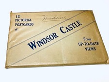 1930s Windsor Castle 12 Pictorial Postcards Complete Set Prince of Wales UK picture