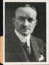 1933 Cleveland William Wilson Insurance Executive Photo 5x7 picture