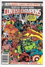 Marvel Super Hero Contest of Champions # 1-3 / Complete Series / Newsstand 1982 picture