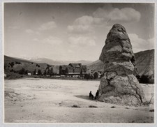 c.1890's PHOTO US LIBERTY GAP HOTEL YELLOWSTONE WYOMING picture