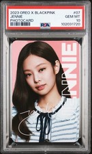 2023 OREO X BLACKPINK PHOTOCARDS #07 JENNIE PSA 10 picture