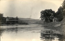 Stevenson Connecticut CT Zoar Bridge River Road c1920 Real Photo Postcard picture