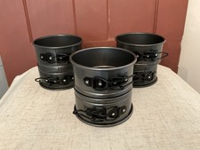 Mini Springform Pan 4 Inch Nonstick Cheesecake Small Cake Mold Baking Set Of 6 picture