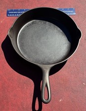 Vintage Griswold BEST MADE # 8 Cast Iron Skillet 1238 From Estate Sale USED picture