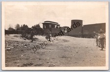 K53/ Interesting RPPC Postcard c1910 Mexico? Horse Drawn Trolley Railroad 125 picture