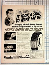 1939 Goodrich Safety Silvertown Tires Ad - New York World's Fair Daredevils picture