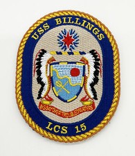 USS Billings LCS-15 Patch – Hook and Loop, 4