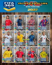 PANINI FIFA 365 ADRENALYN XL 2027 - FULL SET 12 PREMIUM LIMITED CARDS picture