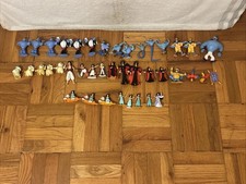 Huge Vintage Disney Aladdin PVC Figure/cake Topper Lot 1990s Mattel Applause picture