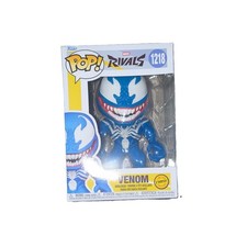 Funko Pop Rivals Marvel Venom Chase Vinyl Figure #1218 Blue White Red picture