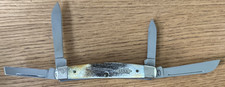 RARE CaseXX Encyclopedia Little Valley Knife Assn Stag Congress Knife -54052 SS picture
