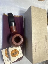 VINTAGE EHRLICH ESTATE TOBACCO PIPE  LATE 60'S COMPLETE W/ BOX  And Matches picture