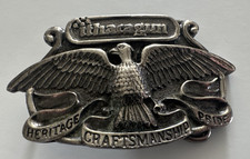 Ithaca Gun Heritage Vintage Belt Buckle 1976 Special Edition Craftsmanship Pride picture
