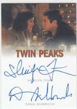 2025 Sherilyn Fenn Dana Ashbrook Audrey Horne Bobby Briggs Twin Peaks DUAL AUTO picture