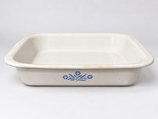 Corning Ware Cornflower Blue A-21 Open Roaster Lasagna Baking Pan 12 1/4x10 1/4” picture