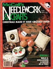 1978 McCall's Needlework $ Crafts Christmas Make-It Issue picture