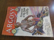 ARGOSY ALL-STORY WEEKLY PULP,  SEPTEMBER 14 1929, RAY CUMMINGS, ETC picture