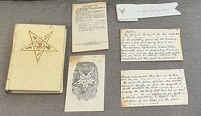 Vintage Eastern Star Adoptive Rite Ritual Macoy 1952 Syllabus Masonic OES Lot picture