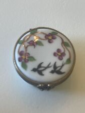 New Lovebirds Genuine Limoges Box picture