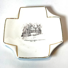 SALEM - HOUSE OF SEVEN GABLES MA Massachusetts  Souvenir ANTIQUE TRINKET DISH picture