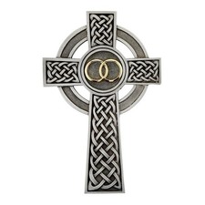 Knotted Celtic Wedding/Anniversary Cross An Eternal Symbol Of Love For Newlyweds picture