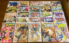 Vintage UNCANNY X-MEN Lot of 24 Books by Marvel Copper age to Modern Nice picture