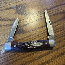 Vintage 1976 Case XX USA 62033 Pen Knife 4 Dot, Used Good Shape picture