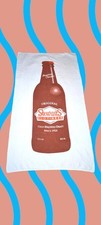 Vintage 80s RARE STEWART'S Root Beer Bottle Beach Towel 58X33