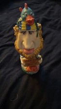 Vintage Jonah Nineveh or Bust Biblical Bobblehead Great Fish Christian Figurine picture