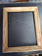 Vintage Deep Solid Wood Rustic Frame Rabbet Size 16