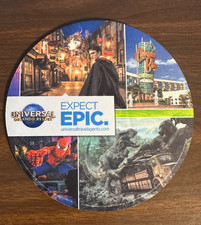UNIVERSAL STUDIOS-ORLANDO RESORT- EPIC UNIVERSE MOUSE PAD--TEAM MEMBER ONLY  NEW picture
