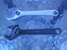 2 Vintage Quality Made Crescent Tool 6