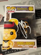 Antonio Banderas Autograph Signed Puss In Boots Funko Pop ACGcert COA - Shrek picture