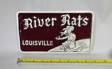 Vintage Cast Aluminum River Rats ,  Louisville Plaque Collectable Nostalgia picture
