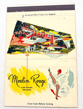 Fantastic Vintage Ad Matchbook for 