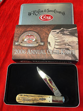 CASE COLLECTOR'S CLUB 2006 USA 5143 SS STAG KNIFE picture