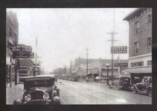 REAL PHOTO TUCSON ARIZONA DOWNTOWN CONGRESS STREET SCENE POSTCARD COPY picture