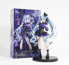 Anime Hatsune Miku Snow Miku Γ Kuromi Action, Figure PVC Collectible Model Gift picture