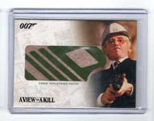 The Complete James Bond Prop Relic RC9 Zorin Industries Patch A View to a Kill picture