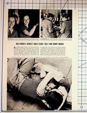 1930s Billy & Bobby Mauch Hollywood Twins Article Ad Magazine Page picture