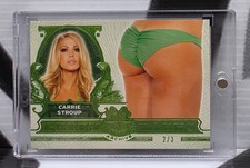 2024 BENCHWARMER EMERALD ARCHIVE ** CARRIE STROUP ** GREEN BACK #2/3 
