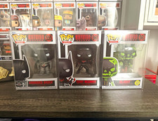 Funko POP Batman Beyond Lot of 3 GITD Vinyl (559-561) Boxed Unopened picture