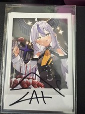 Hololive La+ Darknesss Birthday Anniversary 2022 autographed cheki bromide card picture