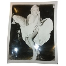 Vintage Marilyn Monroe The Seven Year Itch Subway Grate Photo 8x10 Silvering picture