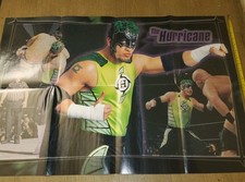 The Hurricane Shane Helms Wrestling Poster Huge Poster Two Sided New Old Stock picture