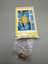 Vintage National Safety Council Safe Driver 18 Year Award Pin Complete picture