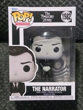 Funko Pop The Twilight Zone The Narrator #1582 Rod Serling Vaulted w/ Protector picture