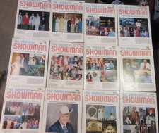 1981 American Showman Full Year Lot 12 Issues Carnival Fair Amusement Industry picture