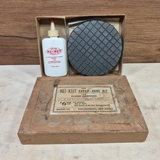 Vintage Nu-Kut Super Hone Salpac Co. Collingswood NJ Sharpener Complete W/ Box picture